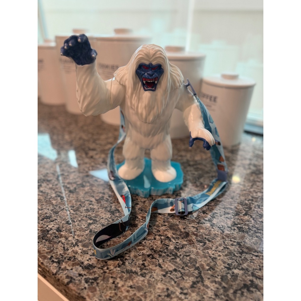 Disney Parks Matterhorn Yeti Light Up Sound Popcorn Bucket Abominable Snowman